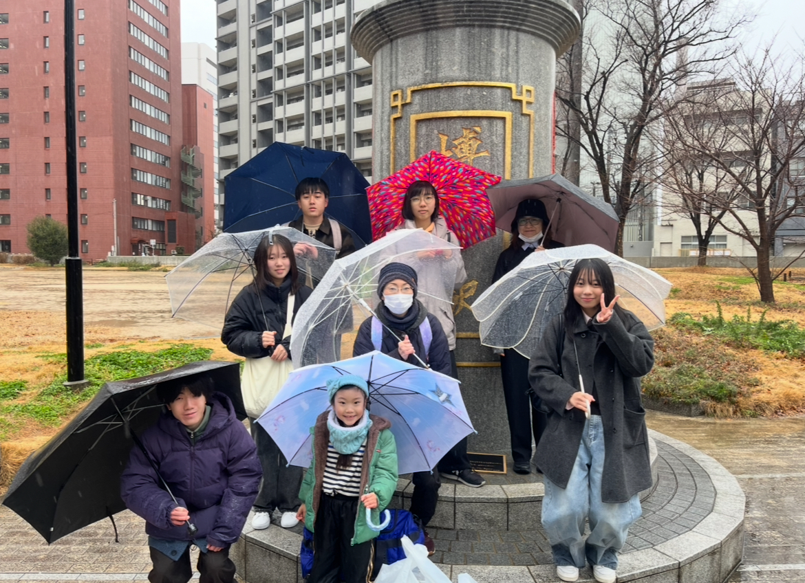 JUSTERの地域清掃活動に参加したメンバー